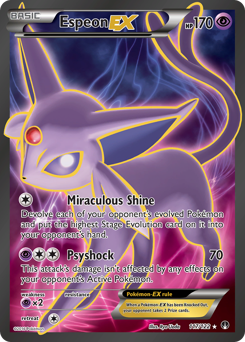 Espeon-EX #117 Espeon-EX - BREAKpoint - #117 - Pokemon TCG card
