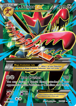 M Scizor-EX - BREAKpoint - #120 - Pokemon TCG card