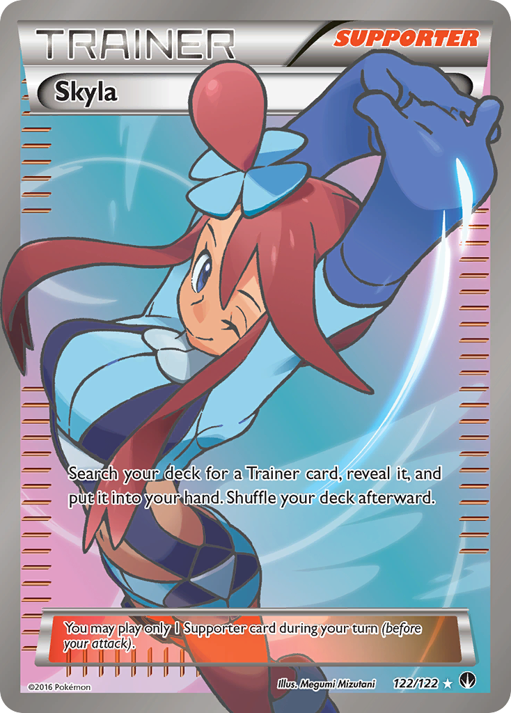 Skyla - BREAKpoint - #122 - Pokemon TCG card