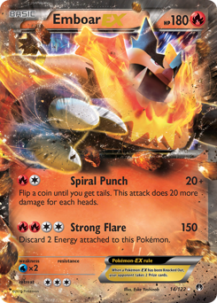 Emboar-EX - BREAKpoint - #14 - Pokemon TCG card