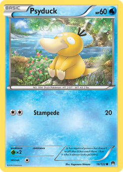 Psyduck #16 Psyduck - BREAKpoint - #16 - Pokemon TCG card