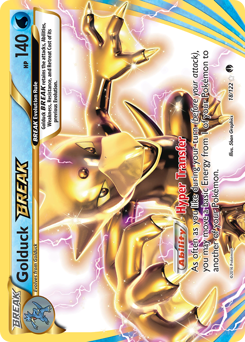 Golduck BREAK #18 Golduck BREAK - BREAKpoint - #18 - Pokemon TCG card