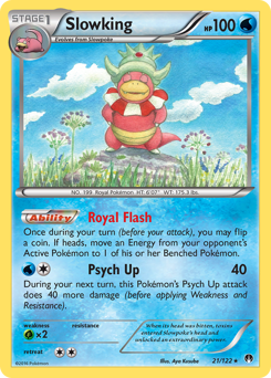Slowking #21 Slowking - BREAKpoint - #21 - Pokemon TCG card