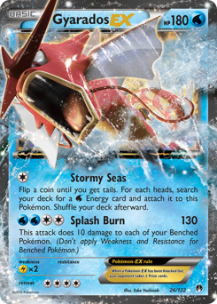 Gyarados-EX - BREAKpoint - #26 - Pokemon TCG card