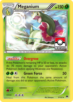 Meganium - BREAKpoint - #3 - Pokemon TCG card