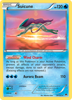Suicune #30 Suicune - BREAKpoint - #30 - Pokemon TCG card