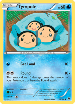 Tympole #33 Tympole - BREAKpoint - #33 - Pokemon TCG card