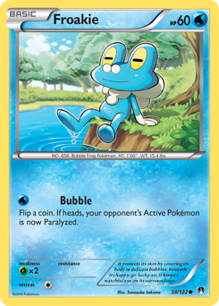 Froakie #38 Froakie - BREAKpoint - #38 - Pokemon TCG card