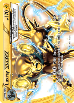 Luxray BREAK #47 Luxray BREAK - BREAKpoint - #47 - Pokemon TCG card