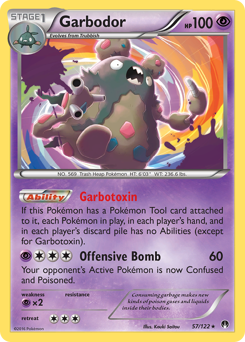 Garbodor #57 Garbodor - BREAKpoint - #57 - Pokemon TCG card