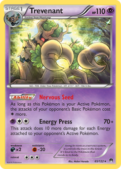 Trevenant #65 Trevenant - BREAKpoint - #65 - Pokemon TCG card