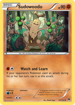 Sudowoodo - BREAKpoint - #67 - Pokemon TCG card