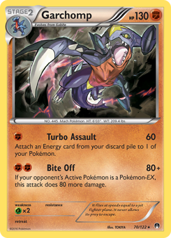 Garchomp #70 Garchomp - BREAKpoint - #70 - Pokemon TCG card