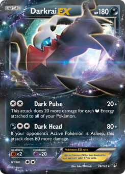 Darkrai-EX - BREAKpoint - #74 - Pokemon TCG card