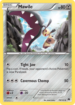 Mawile #78 Mawile - BREAKpoint - #78 - Pokemon TCG card