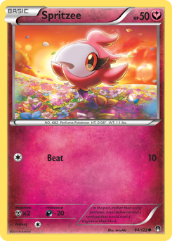 Spritzee #84 Spritzee - BREAKpoint - #84 - Pokemon TCG card