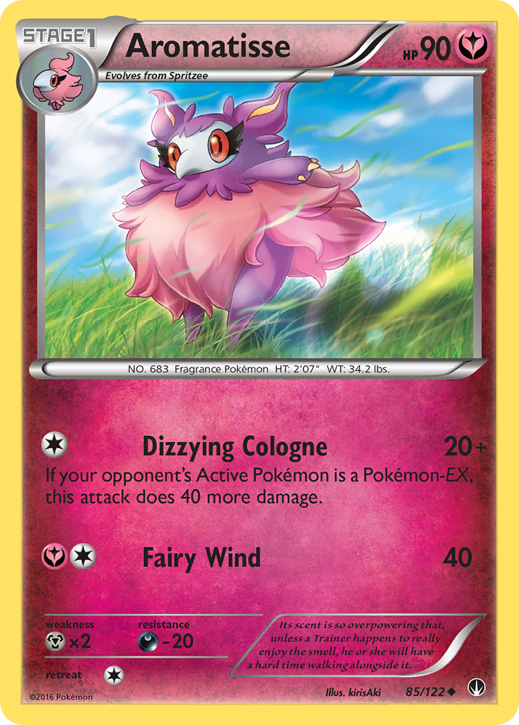 Aromatisse - BREAKpoint - #85 - Pokemon TCG card