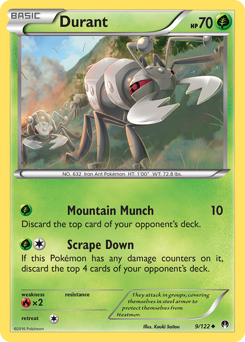 Durant - BREAKpoint - #9 - Pokemon TCG card