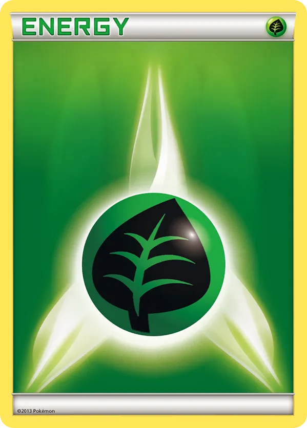 Grass Energy - XY: Energy (2013) - #grass - Pokemon TCG card