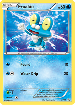 Froakie #XY03 Froakie - XY Black Star Promos - #XY03 - Pokemon TCG card