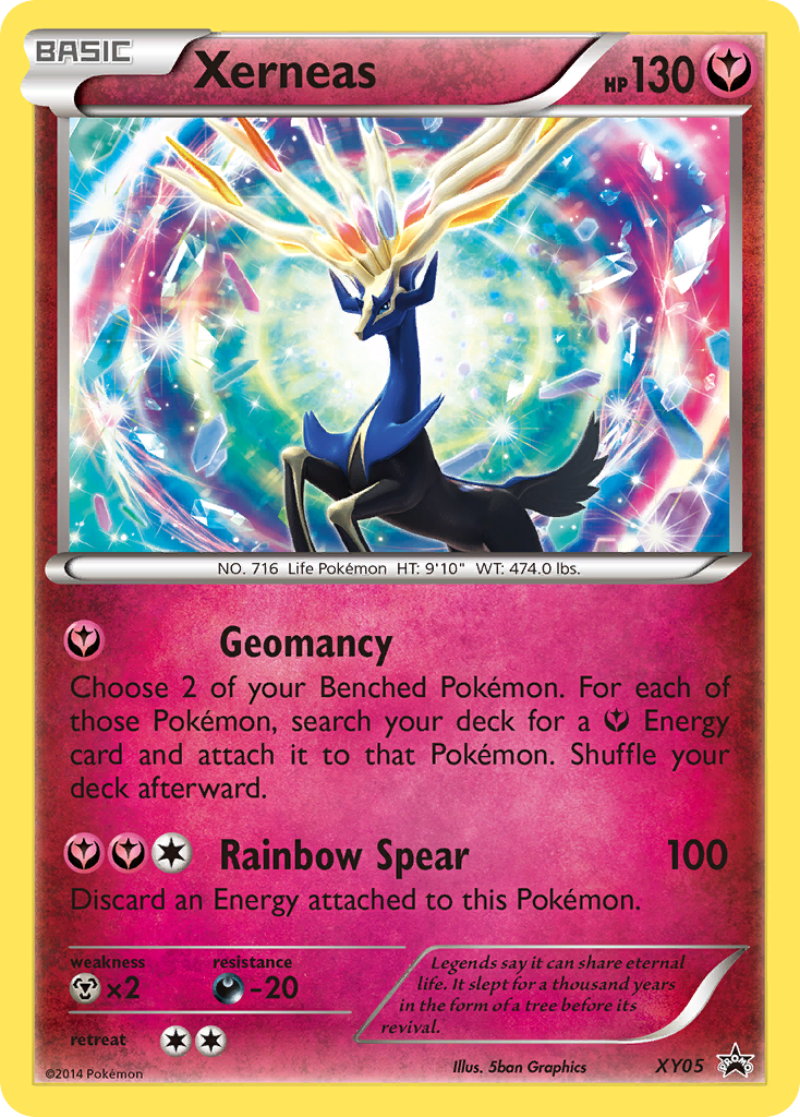 Xerneas - XY Black Star Promos - #XY05 - Pokemon TCG card