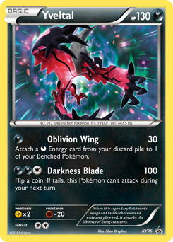 Yveltal - XY Black Star Promos - #XY06 - Pokemon TCG card