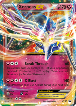 Xerneas-EX - XY Black Star Promos - #XY07 - Pokemon TCG card