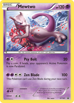 Mewtwo - XY Black Star Promos - #XY101 - Pokemon TCG card