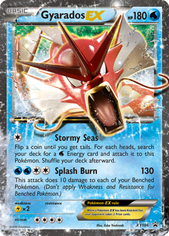 Gyarados-EX - XY Black Star Promos - #XY106 - Pokemon TCG card