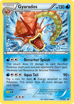 Gyarados - XY Black Star Promos - #XY109 - Pokemon TCG card