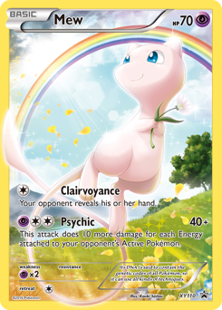 Mew - XY Black Star Promos - #XY110 - Pokemon TCG card