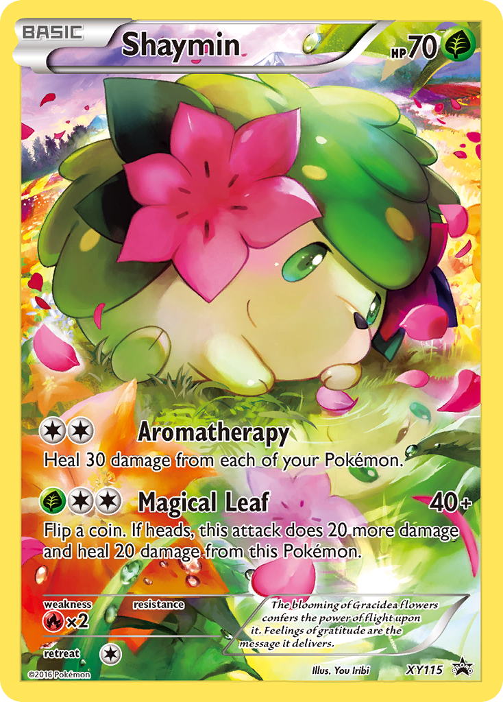 Shaymin - XY Black Star Promos - #XY115 - Pokemon TCG card