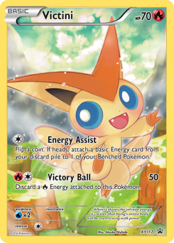 Victini - XY Black Star Promos - #XY117 - Pokemon TCG card