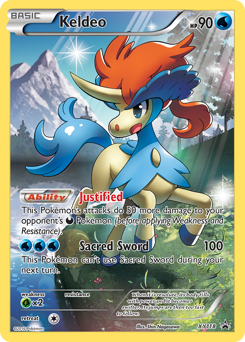 Keldeo #XY118 Keldeo - XY Black Star Promos - #XY118 - Pokemon TCG card