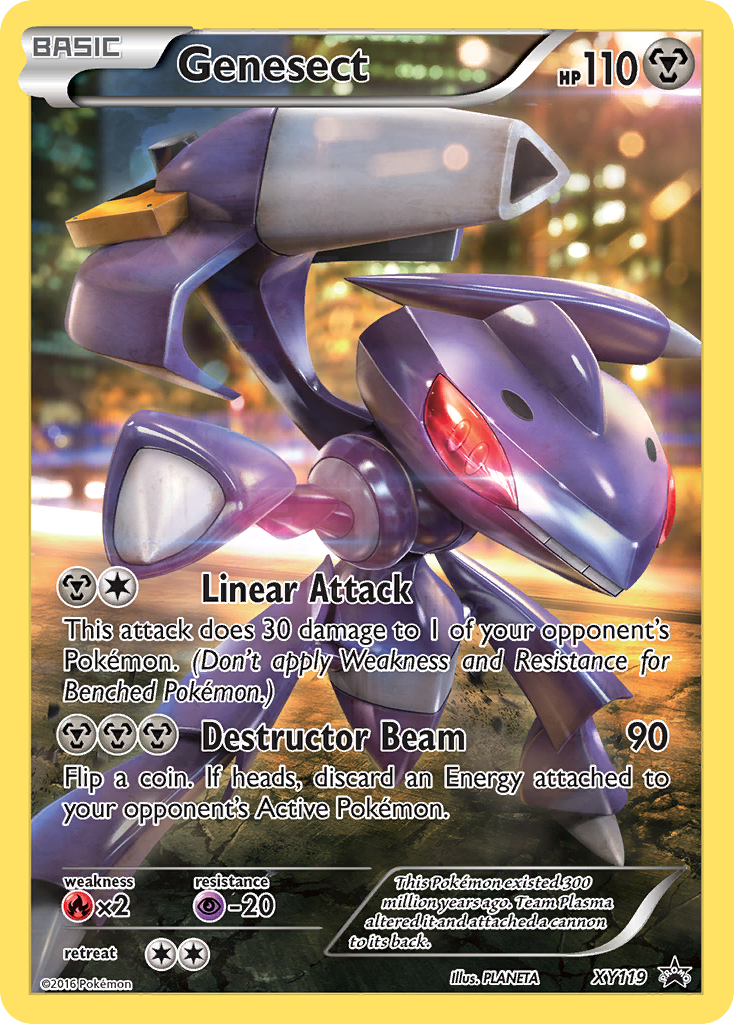 Genesect - XY Black Star Promos - #XY119 - Pokemon TCG card