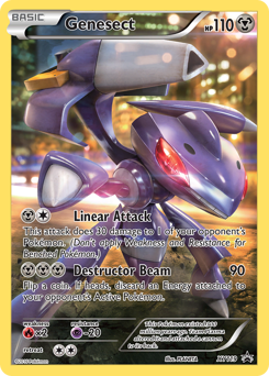 Genesect - XY Black Star Promos - #XY119 - Pokemon TCG card