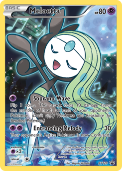 Meloetta #XY120 Meloetta - XY Black Star Promos - #XY120 - Pokemon TCG card