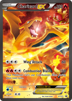 Charizard-EX #XY121 Charizard-EX - XY Black Star Promos - #XY121 - Pokemon TCG card
