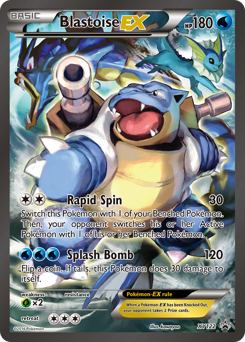 Blastoise-EX #XY122 Blastoise-EX - XY Black Star Promos - #XY122 - Pokemon TCG card
