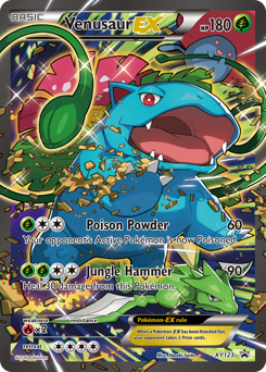 Venusaur-EX #XY123 Venusaur-EX - XY Black Star Promos - #XY123 - Pokemon TCG card