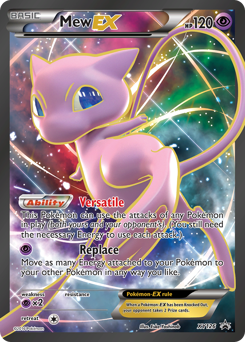 Mew-EX - XY Black Star Promos - #XY126 - Pokemon TCG card