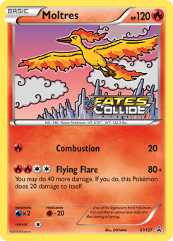 Moltres #XY127 Moltres - XY Black Star Promos - #XY127 - Pokemon TCG card