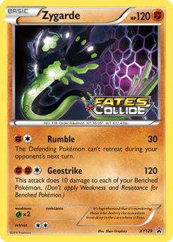 Zygarde #XY129 Zygarde - XY Black Star Promos - #XY129 - Pokemon TCG card