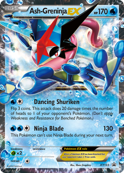 Ash-Greninja-EX - XY Black Star Promos - #XY133 - Pokemon TCG card