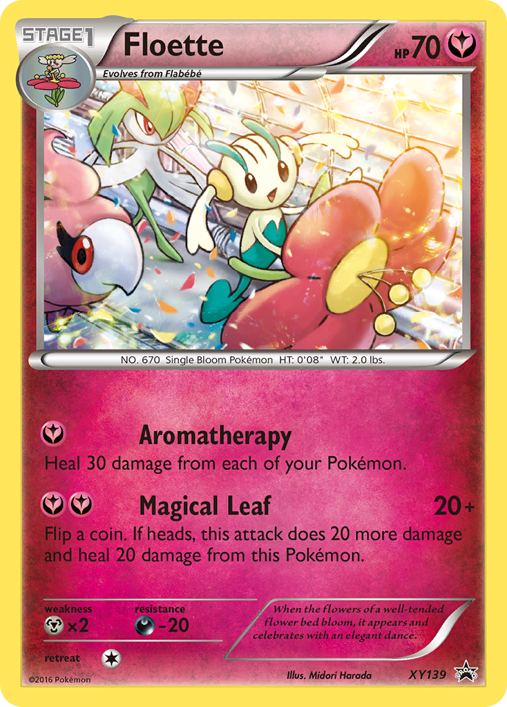 Floette - XY Black Star Promos - #XY139 - Pokemon TCG card