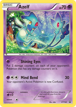 Azelf #XY142 Azelf - XY Black Star Promos - #XY142 - Pokemon TCG card