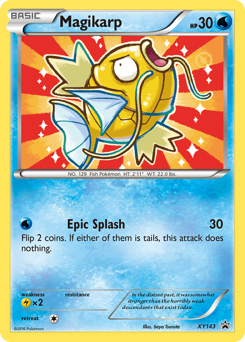 Magikarp #XY143 Magikarp - XY Black Star Promos - #XY143 - Pokemon TCG card
