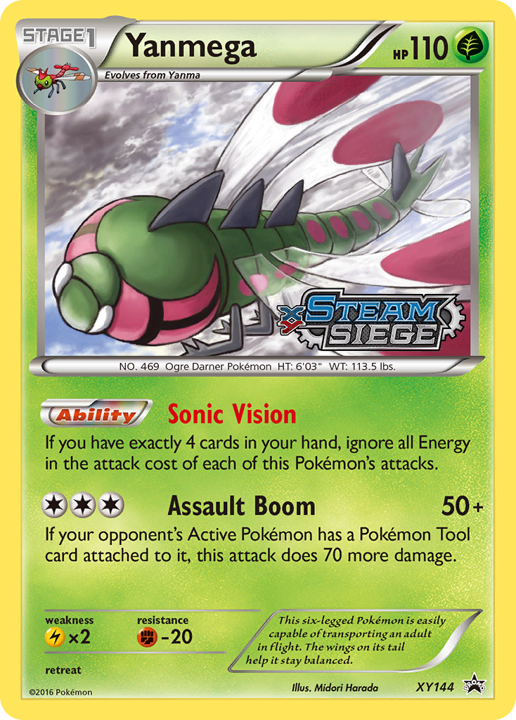 Yanmega - XY Black Star Promos - #XY144 - Pokemon TCG card