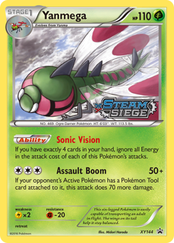 Yanmega - XY Black Star Promos - #XY144 - Pokemon TCG card