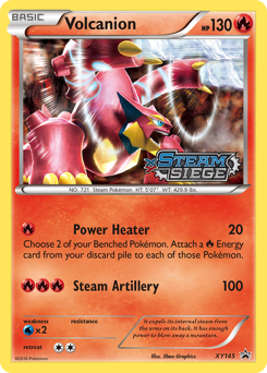 Volcanion #XY145 Volcanion - XY Black Star Promos - #XY145 - Pokemon TCG card